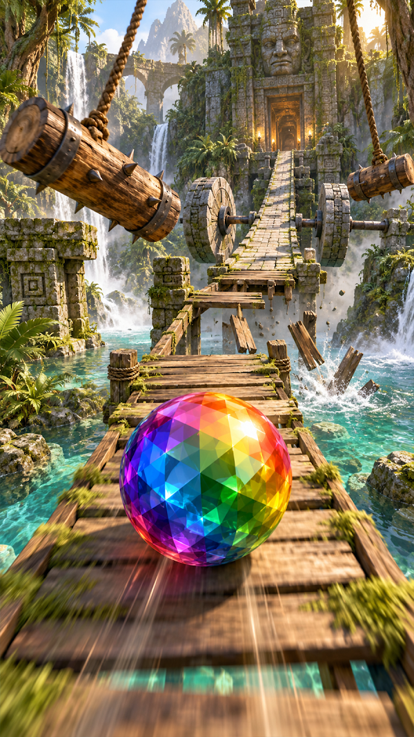 Rollance Rolling Ball Runner — screenshot 3