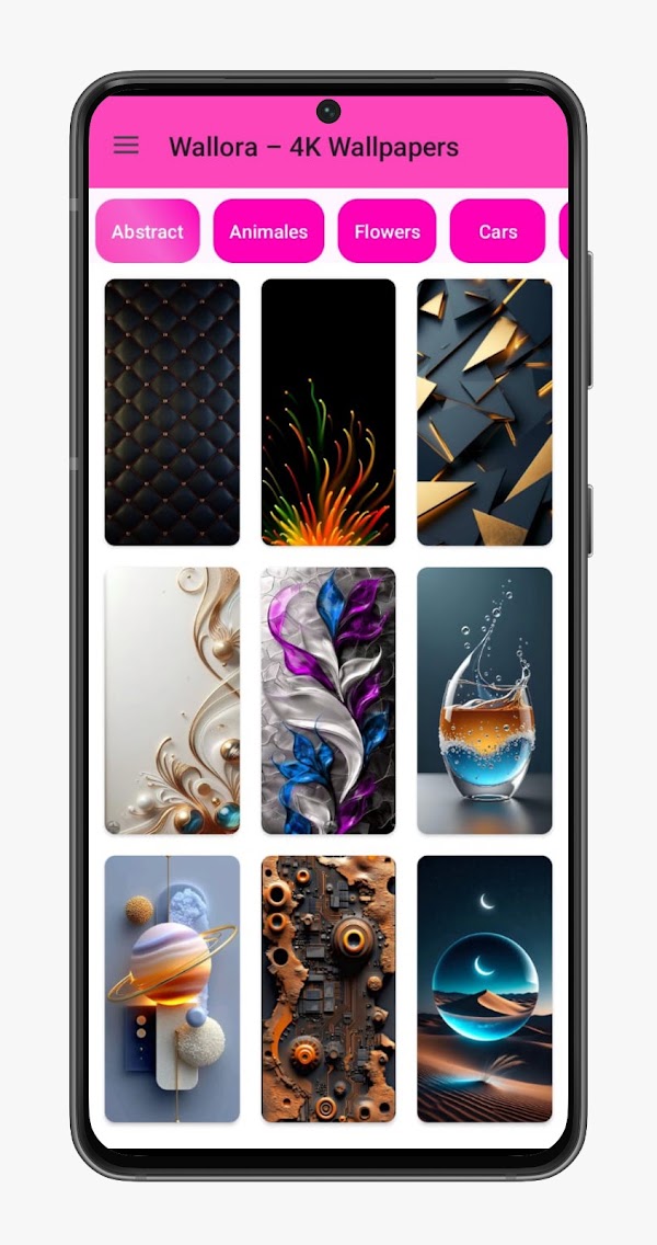 Wallora – 4K Wallpapers — screenshot 1